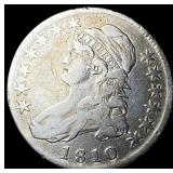 1810 Capped Bust Half Dollar LIGHTLY CIRCULATED