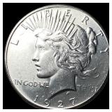 1927 Silver Peace Dollar UNCIRCULATED