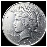 1926 Silver Peace Dollar CLOSELY UNCIRCULATED