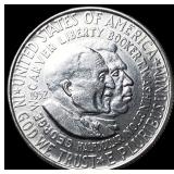 1952 Silver Half Dollar Booker T. Washington-Carve