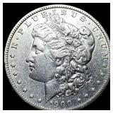 1900-O Morgan Silver Dollar NEARLY UNCIRCULATED