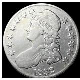 1832 Capped Bust Half Dollar NEARLY UNCIRCULATED