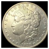 1878-S Silver Morgan Dollar NEARLY UNCIRCULATED