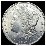 1921 Silver Morgan Dollar CHOICE BU