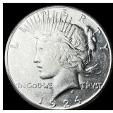 1924-S Silver Peace Dollar UNCIRCULATED