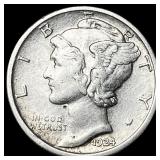 1924-S Silver Mercury Dime CLOSELY UNCIRCULATED