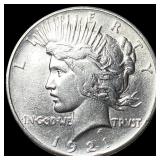 1921 Silver Peace Dollar CLOSELY UNCIRCULATED