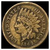 1862 Indian Head Cent NEARLY UNCIRCULATED