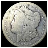 1904-S Silver Morgan Dollar NICELY CIRCULATED