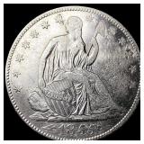 1855-O Silver Seated Liberty Half Dollar CLOSELY U