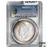 1878 8TF Morgan Silver Dollar PCGS MS63