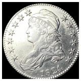 1824 Capped Bust Half Dollar CLOSELY UNCIRCULATED