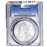 1883-S Morgan Silver Dollar PCGS AU58