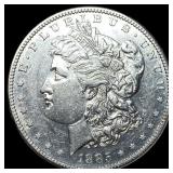 1885-S Silver Morgan Dollar CHOICE AU