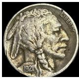 1921-S Buffalo Nickel LIGHTLY CIRCULATED