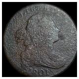 1801 Draped Bust Large Cent NICELY CIRCULATED