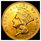 1878 $3 Gold Piece