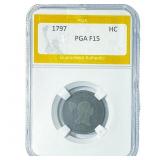 1797 Liberty Cap Half Cent PGA F15