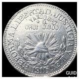1915 Mexico Silver Peso