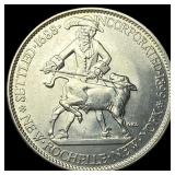 1938 Silver New Rochelle Half Dollar CHOICE BU