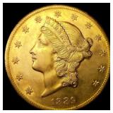 1889-CC $20 Gold Double Eagle