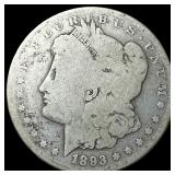 1893-CC Silver Morgan Dollar NICELY CIRCULATED