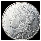 1878 Silver Morgan Dollar CHOICE AU