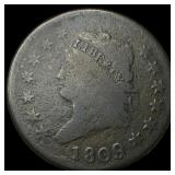 1809 Classic Head Large Cent NICELY CIRCULATED