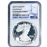 2022-W Silver Eagle NGC PF70 Ultra Cameo
