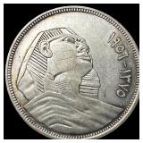 1907 Egypt Silver 10 Piastres