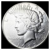 1927-S Silver Peace Dollar CLOSELY UNCIRCULATED