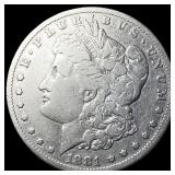 1881-CC Silver Morgan Dollar LIGHTLY CIRCULATED