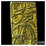 1868-1869 Japan Meiji Dynasty Gold 2 Bu