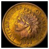 1881 Indian Head Cent CLOSELY UNCIRCULATED