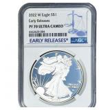 2022-W Silver Eagle NGC PF70 Ultra Cameo
