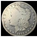 1893-CC Silver Morgan Dollar NICELY CIRCULATED
