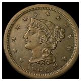 1856 Braided Hair Large Cent UNCIRCULATED