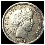1898 Barber Dime CLOSELY UNCIRCULATED