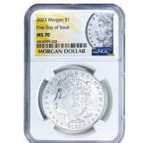 2023 Morgan Silver Dollar NGC MS70