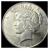 1926 Peace Silver Dollar NEARLY UNCIRCULATED