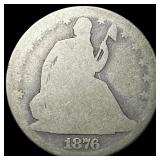 1876 Seated Liberty Half Dollar NICELY CIRCULATED