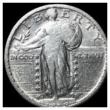 1918 Standing Liberty Quarter LIGHTLY CIRCULATED