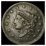 1828 Coronet Head Large Cent NEARLY UNCIRCULATED