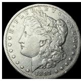 1891-CC Silver Morgan Dollar NEARLY UNCIRCULATED