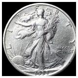 1933-S Silver Walking Liberty Half Dollar NEARLY U