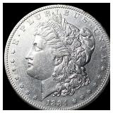 1884-S Silver Morgan Dollar CLOSELY UNCIRCULATED