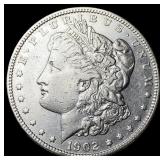 1902 Morgan Silver Dollar NEARLY UNCIRCULATED