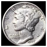 1927-D Silver Mercury Dime CLOSELY UNCIRCULATED