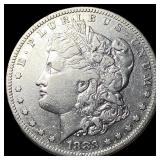 1883-S Morgan Silver Dollar NEARLY UNCIRCULATED