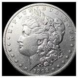 1892-CC Morgan Silver Dollar NEARLY UNCIRCULATED